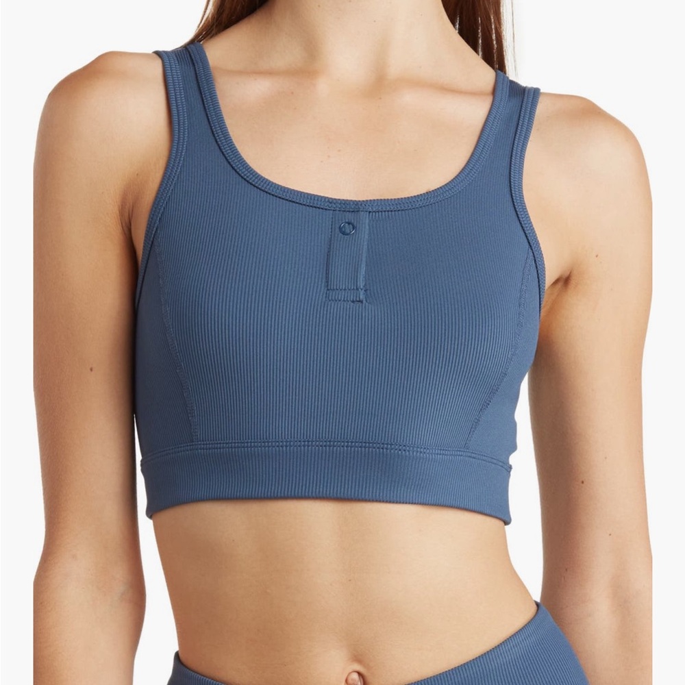 Zella Ribbed Activewear Top